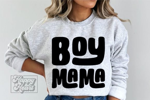 Boy Mama SVG PNG - A Graphic Design Asset for Crafts and Local Branding