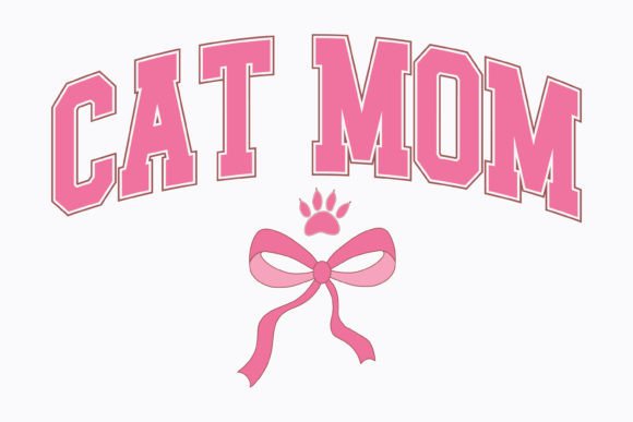 Coquette Cat Mom Mothers Day Svg Png Graphics and Crafts Review