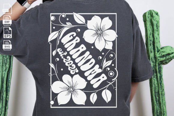 Floral Grandma Svg, Mothers Day Svg Graphics and Crafts Review