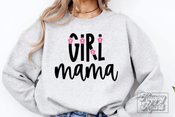 Girl Mama Flower SVG PNG - A Versatile Graphics Asset for Crafts