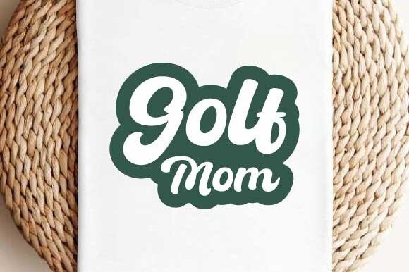 Golf Mom Mother’s Day SVG PNG – A Versatile Graphic for Crafts and Handmade Products