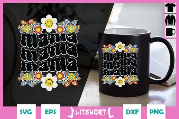 Mama Floral Retro Mom Mother’s Day SVG: A Designer’s Perspective on Crafts and Graphics