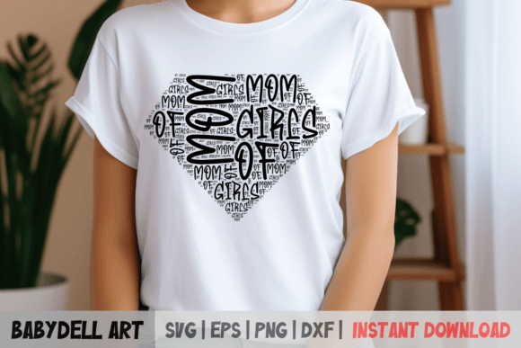 Mom of Girl SVG for Crafts and Graphics: A Mother’s Day Design Asset Review