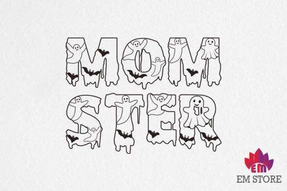 Mom Ster Halloween SVG: A Versatile Graphic Design Asset for Blogs and Crafts