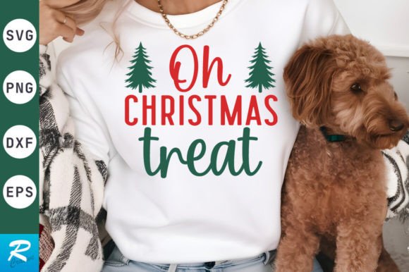 Oh Christmas SVG Design, Christmas Dog Graphics and Crafts